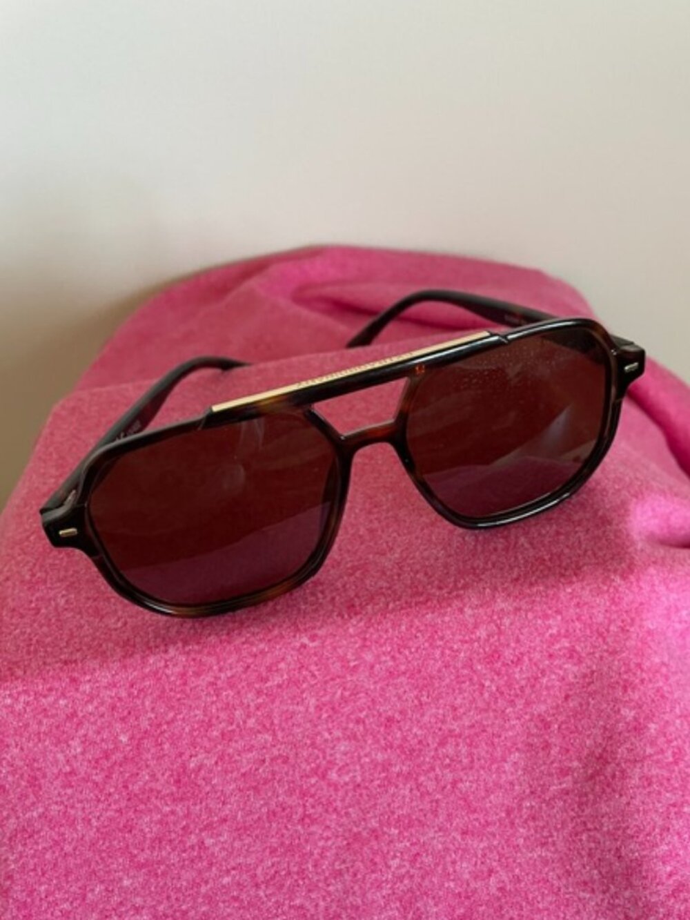 SOJOS Retro Aviator Sunglasses for Women Trendy Rectangle Womens Shades